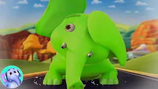 एक मोटा हाथी, Ek Mota Hathi, Hindi Nursery Rhyme for Kids