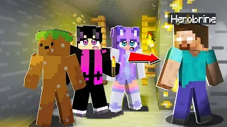 FINGÍ ser HEROBRINE para ASUSTAR A MIS AMIGOS en MINECRAFT