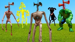 Siren Head, Hulk, Cartoon Dog in real life | shorts compiliation| Zorina Star