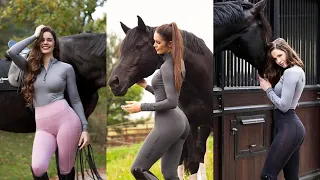 The Most Beautiful Girl Riding a Horse