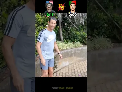 Ronaldo VS iShowSpeed Crazy Speed Challenge 😳