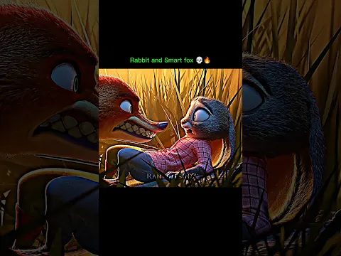 Rabbit and Smart fox 💀😱 | Zootopia | #zootopia #zootopia2 #edit #po #shorts #animation