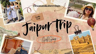 Jaipur Amer Fort Trip with friends 😍❤️  #vlogchannel #itsanamikahere #friendstrip #jaipur #amerfort