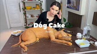 Bolo de vira-lata caramelo