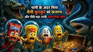 आलू कुरकुरे और उसके दोस्तों को मिला पानी में खजाना | Pototo Frooti Emotional Story in Hindi