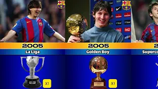 All Lionel Messi Trophies & Awards (2004–2026) | Every Club & International Trophy Timeline🏆#messi