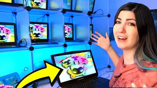 I Used 10 Computers to get the BEST RAINBOW LEGENDARY PET in Pet Simulator X!