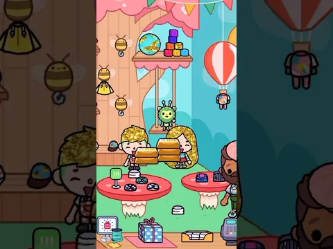 golden hair (part 3)  #shorts #tocaboca #tocalifeworld