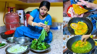 আজকে চিকেন আর মাটন ছাড়াই রাতের রান্নাটা জমজমাট 😋😋 @MrMrsNag