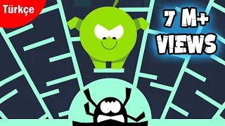 Om Nom'u Türkçe izleyin!👾Om Nom Hikâyeleri Derleme👾 En iyi çizgi filmler| Çocuk Çizgi Filmi|HeyToonz