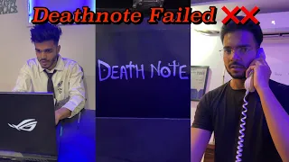 Deathnote failed (part-2) | Sarcaster