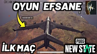 OYUN EFSANE OLMUŞ | İLK MAÇ | 2051 MODEL TOROS | PUBG NEW STATE ALPHA TEST