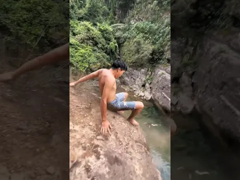 पापा पहाड़ के ऊपर से नीचे गिर गए फिर जो हुआ 😲 #shorts #stunt #shortsfeed #shortsviral