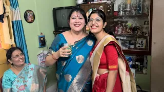 বিয়েবাড়ির শুভ সূচনা শুরু হলো আজ থেকে..ভাইএর আজ রেজিস্ট্রি ম্যারেজ..সকলে মিলে গেলাম তারকেশ্বর