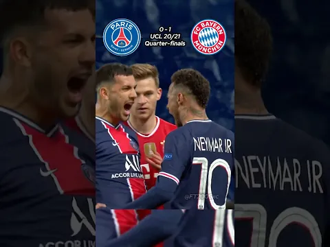 PSG vs Bayern UCL 20/21