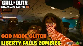 How To Get God Mode Glitch in Black Ops 6 Liberty Falls Zombies! (Full Guide)
