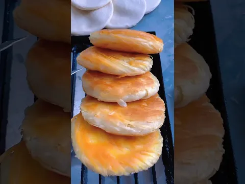 Chinese Burger Mille-feuille making video