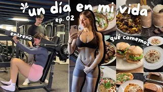 un día *productivo* conmigo ep.2 | Qué como en un día + entreno de pierna