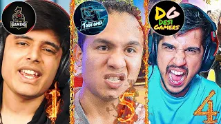 BEST ANGRY😡 MOVMENT OF FREEFIRE YOUTUBERS 😱 TOTAL GAMING ANGRY | TONDE GAMER ANGRY | AMIT BHAI ANGRY