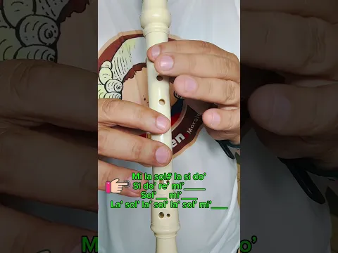 EL CÓNDOR PASA / FLAUTA DULCE CON NOTAS #musica #tutorial #flauta #music #flautacover #flautadulce