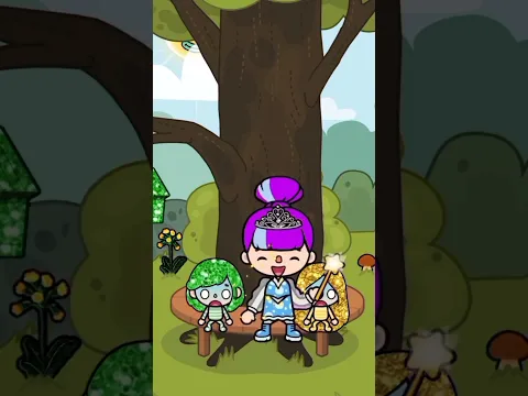 The items touched will become gold and dollars #shorts #tocaboca #tocalifeworld