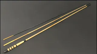 Amazing Creativity ..!  Make a Fishing Rod from Bamboo that is beautiful and charming