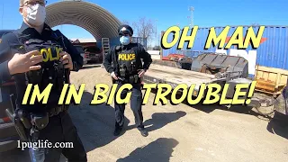 dumb dumb calls the cops on me