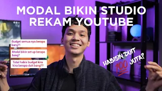 BERAPA DUIT YA MODAL BUAT BIKIN STUDIO YOUTUBE?