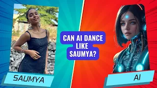 No way Saumya! The best AI dance transformation till date???😮 @saumyakamble_official