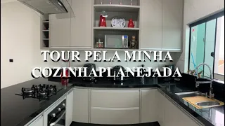 Tour pela minha cozinha planejada