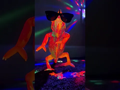 part7 Cats jumping into buckets of paint start glowing N