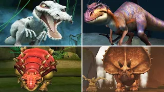 Ice Age 3: Dawn of the Dinosaurs - All Boss Fights + Ending