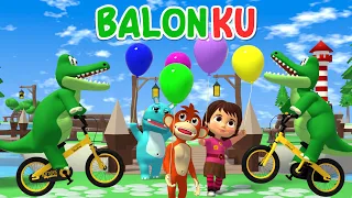 Balonku 🎈💚🎈 Lagu Anak Indonesia Balita