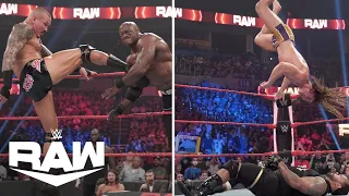 Orton & Riddle Hit Their Stride Against Lashley & MVP | WWE Raw Highlights 8/30/21 | WWE on USA