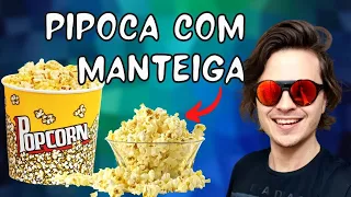 COMO FAZER PIPOCA PERFEITA COM MANTEIGA - Estourar todos os grãos, pipoca macia e crocante.