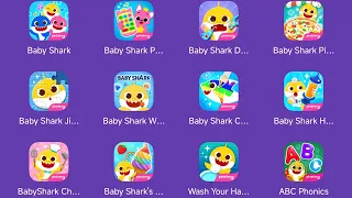 Pinkfong Baby Shark,Baby Shark: Phone,Pizza Game,Dentist Play,Jigsaw Puzzle Fun,Baby Shark: World