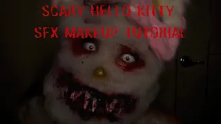 Scary Hello Kitty Makeup Tutorial