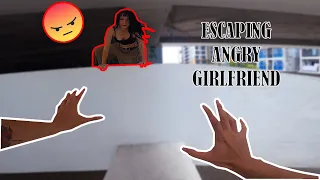 ESCAPING ANGRY GIRLFRIEND || NEVER Do This To Your Girlfriend (Epic Parkour POV Chase) || Tobypk