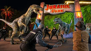 (NEW) Jurassic Park SHOW at Universal Studios Hollywood Fan Fest Nights 2026