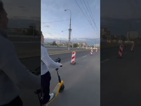 катаемся на самокатах с кентом
