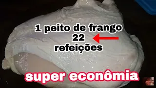 faça com apenas 1 peito de frango 22 refeições para dias de grandes inflação e juros nos alimentos 