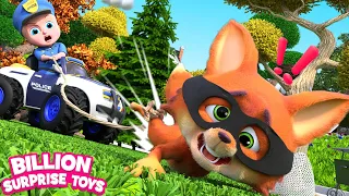 Marshmallow y el rescate del policía | Marshmallow and the policeman rescue - Kids Outdoor Stories