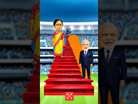 Mamta Didi Vs Modi Bangal CM Challenge 2026 💪 #shorts #modi #viral @BatashaFunClub