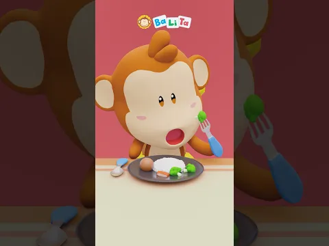 Tata belajar makan sendiri #balita #cartoon #kartunanak #kartun #goodhabits #kartunlucu