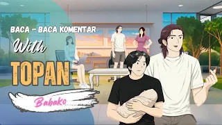TOPAN MAU KASIH LIAT ANAKNYA TAPI DI MARAHIN MIKA - BABAKO