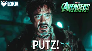 VINGADORES DOOMSDAY FINALMENTE EXPLICA COMO TONY SEMPRE FOI O DR DESTINO