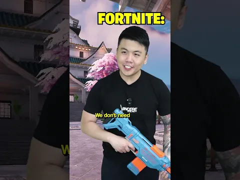 When a Fortnite Player Meets a Minecraft Player..