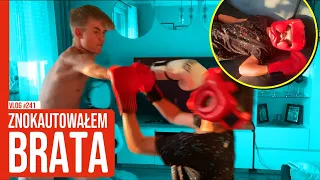 Sparing z BRATEM!🥊 *nokaut* / VLOG #241