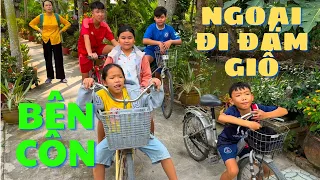 Thử thách sinh tồn khi ngoại đi đám giỗ bên cồn/kỳ kỳ tv#heocaoboisnackdinhduong #xucxichnhanphomai