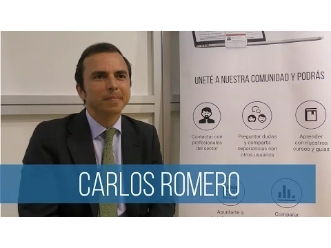 Entrevistamos a Carlos Romero, Socio de azValor, en Forinvest 2017: VII Foro de Finanzas personales.
